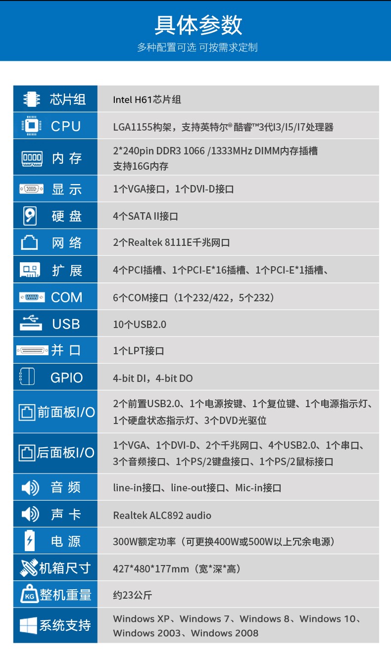 東田酷睿3代工控機(jī),4U工業(yè)電腦,DT-610L-A21.jpg