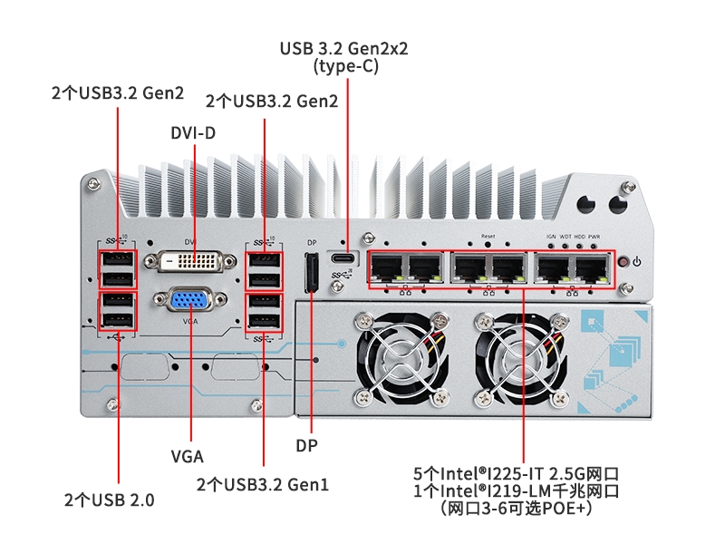 酷睿12代工業(yè)電腦|工業(yè)車載計(jì)算機(jī)|DTB-3180-Q670E