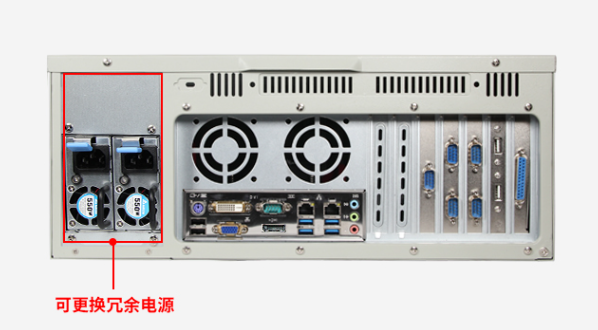 這款工控機(jī)有三個(gè)音頻接口，line-in接口，line-out接口，Mic-in接口