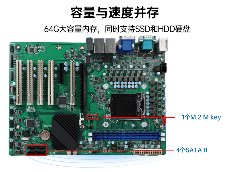 4U工控機|支持5個PCI插槽|DT-610P-JH420MA