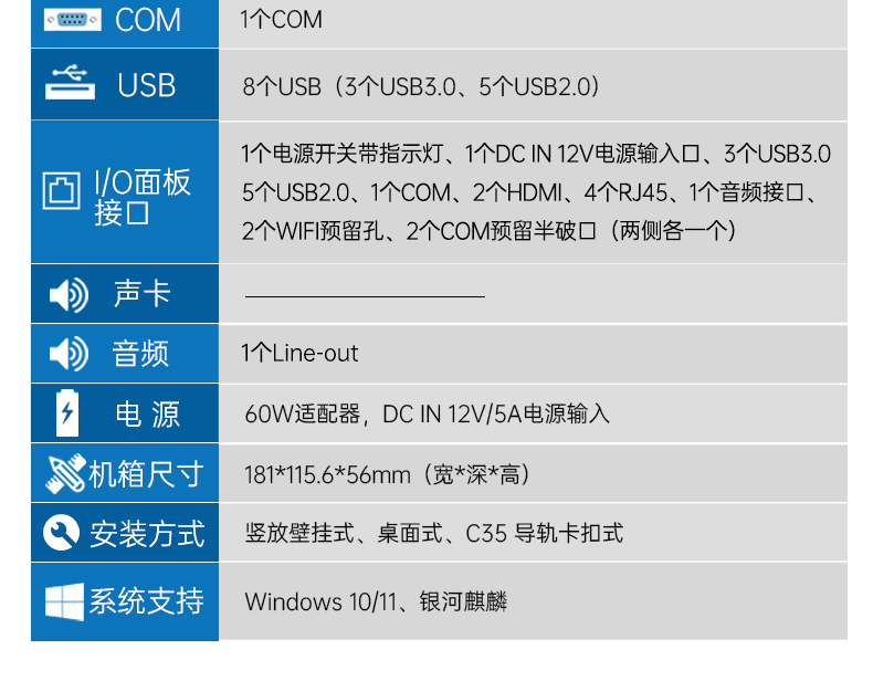 微型電腦主機(jī),無風(fēng)扇工業(yè)電腦,DTB-3501-J6412.png